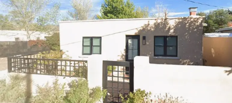Completed Santa Fe historic-district home remodel designed by Accudrafters